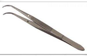 CM251-010 FORCEPS, CURVED, FINE POINT